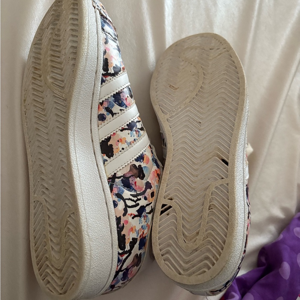Adidas White And Multicolor Patterned Sneakers - image 3